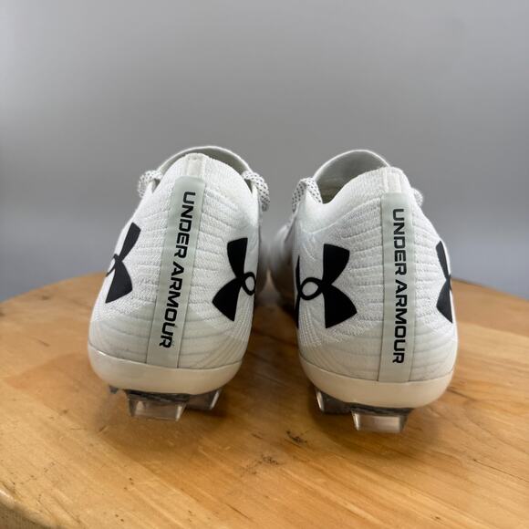Under Armour Shadow Elite 2.0 FG Mens Size 13 Soccer Cleats White 3027239-105 - Picture 4 of 9